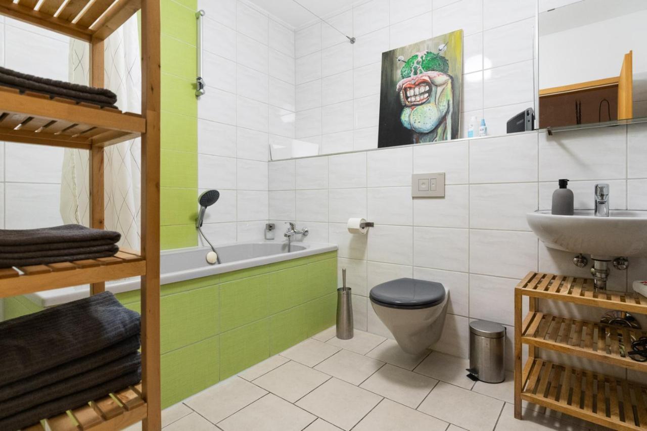 230 M2 Loft Mit Eigenem Wintergarten Mit Tischtennis & Dart, Kostenloser Parkplatz 에르푸르트 외부 사진